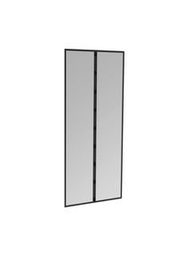 M&uuml;ckenschutzvorhang , Anthrazit , Textil , 95x215 cm , Freizeit & Co, Haus & Garten