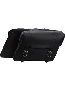 Saddlemen Highwayman Slant-Style, saddle bags , color: Black , size: XL