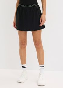 Ultralett treningsskj&oslash;rt med integrert shorts, svart, st&oslash;rrelse 40/42 (M), bonprix