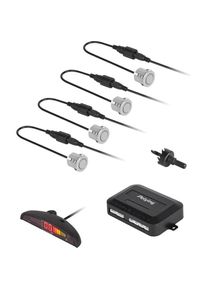 Peiying, R&uuml;ckfahrkamera, Parking sensors with display (rear) - silver