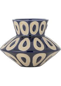 Bloomingville, Vase, - Bashir Vase - Blue - Stoneware
