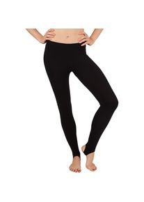 dressforfun, Damen, Tights, Steg-Leggings (M), Schwarz