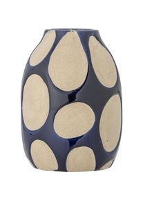 Bloomingville, Vase, - Bashir Vase - Blue - Stoneware