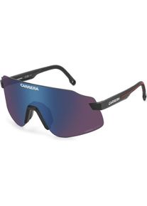 Carrera, Herren, Sportbrille, C SPORT 16/S (Black, Red), Rot, Schwarz