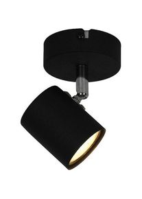 Okko, Wandleuchte + Deckenleuchte, Luminaire directing Safi GU13014D-1R blac, 5 W, GU10 (GU10)