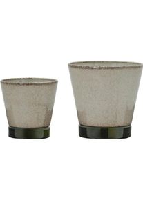 house doctor, Blumentopf, Planter, HDLima, BeigeGreen