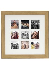 Fujifilm, Bilderrahmen, Instax Square Frame 9 Photo Frame, oak