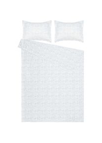 Okko, Decke, Bedding set DASH, grey, 160 x 200 cm (160 x 200 cm, 50 x 70 cm)