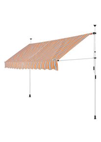 Detex Klemluifel Oranje/Zwart/Wit 400cm