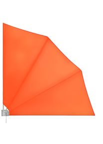 Detex Balkonscherm Opvouwbaar 140x140cm 2 stuks Oranje