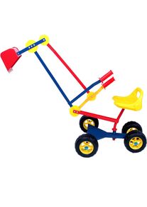 Spielwerk Koparka samojezdna z elastyczną łyżką obracaną o 360&deg;