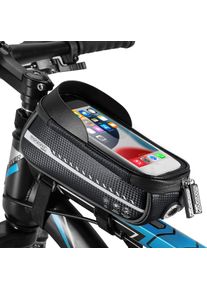 Monzana Fietstas Grijs 20x11,5x11cm