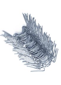 Deuba Glasklemmen Set van 50 RVS 95x30mm