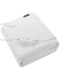 Monzana Calientacamas el&eacute;ctrico blanco 150x80cm 3 funciones