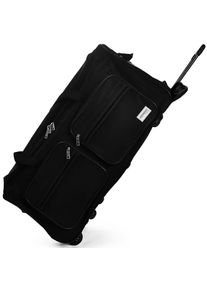 Monzana Saco de viagem com rodas preto 85L