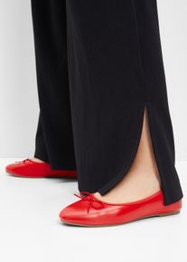 Ballerinas mit Schleife, rot, Gr&ouml;&szlig;e 42, Vegan, bonprix