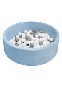 Detsk&yacute; such&yacute; baz&eacute;n s loptičkami New Baby, modr&aacute;