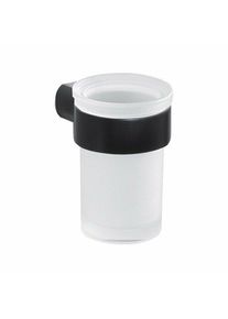 GEDY PI1014 Pirenei poh&aacute;r, čierna mat/mliečne sklo