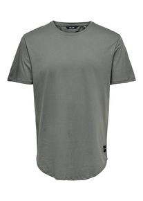 Only & Sons Only & Sons T-Shirt 'ONSMatt' Homme gris taille L