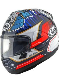 Arai RX-7V Evo Helm Pedrosa Shogun, full face helmet , color: Dark Blue/Red/White , size: L