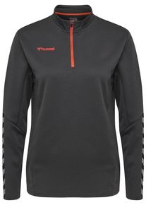 Hummel &Scaron;portov&aacute; mikina 'Authentic' Ženy grafitov&aacute; XXL