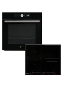 Bauknecht Backofen-Set &raquo;BIR4 DP8FS2 ES&laquo; mit 2-fach-Teleskopauszug Pyrolyse-Selbstreinigung PowerHei&szlig;luft