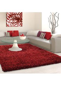 Ayyildiz Teppiche Hochflor-Teppich &raquo;Life Shaggy 1500&laquo; rechteckig 30 mm H&ouml;he Langflor, uni, gro&szlig;e Farbauswahl, robust, auch als L&auml;ufer und in rund