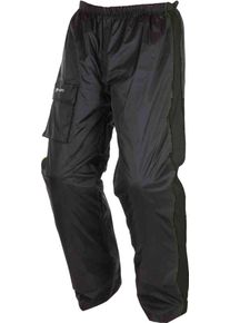 Modeka AX-Dry, rain pants , color: Black/Black , size: S