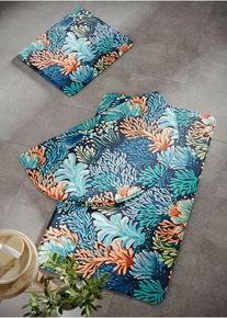 Badrumsmatta med memoryskum - bl&aring; - storlek 2 (Matta f&ouml;r v&auml;ggh&auml;ngd WC) - bonprix