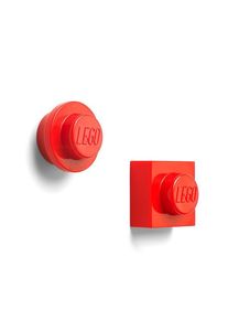 Lego MAGNET SET ROUND AND SQUARE - RED