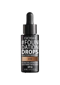 GOSH Foundation Drops SPF10 - No.10 Tan