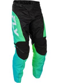Fly Racing F-16, textile pants , color: Light Blue/Neon-Yellow/Black , size: 30