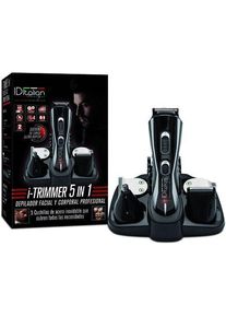 Italian Design i-Trimmer 5 in 1 H&aring;rklippare | svart