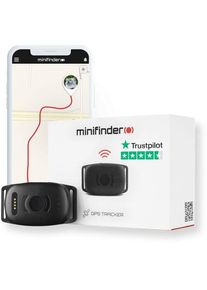 MiniFinder Atto Pro Haustier-GPS-Tracker | schwarz