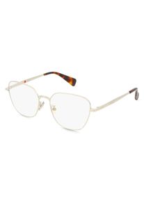 Kenzo KZ50214U Brille Damen | Fassung: Vollrand, Cat Eye, Silber Gl&auml;nzend