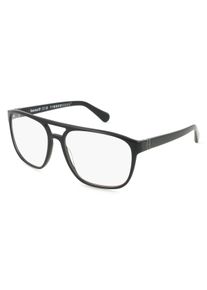 Timberland TB50033 Brille Unisex | Fassung: Vollrand, Pilot, Schwarz Gl&auml;nzend