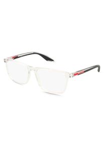 Prada Linea Rossa Sunglasses Prada Linea Rossa PS01QV Brille Herren | Fassung: Vollrand, Pilot, Kristall Transparent