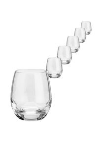 Novel Gl&auml;serset , Klar , Glas , 6-teilig , Gl&auml;ser, Gl&auml;sersets