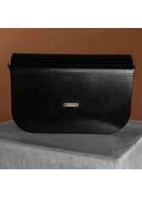Holzkern Handbag Uniqase Ivay Black Maple Shoulder Bag
