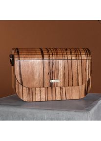 Holzkern Handbag Uniqase Ivay Zebrawood Shoulder Bag