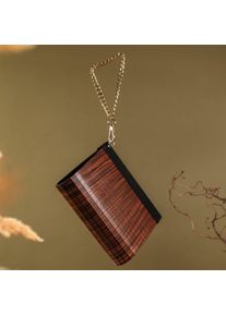 Holzkern Handtasche Uniqase Chinira VEGAN Rosenholz Clutch