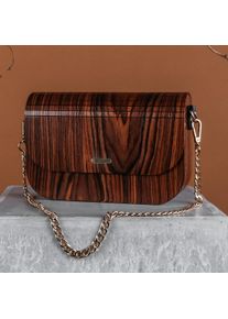 Holzkern Handbag Uniqase Ivay VEGAN Rosewood Shoulder Bag