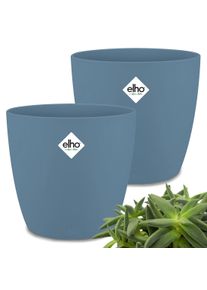 Gardebruk Bloempot Brussel set van 2 blauw 16x15cm 22L