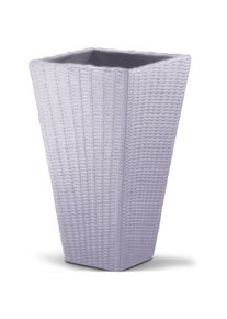 Deuba Bloempot Zand Polyrattan Optiek 70x40x40cm