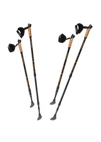 Sportana Nordic Walking stokken set van 2 oranje