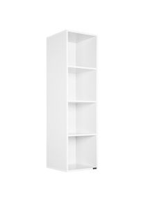 Casaria Boekenkast Skylar Wit 106x30x30cm