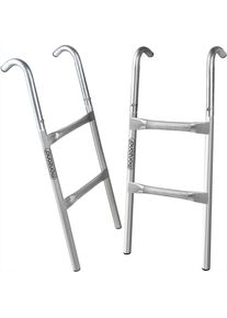 Monzana Escalera de trampol&iacute;n 76cm / 2 pelda&ntilde;os