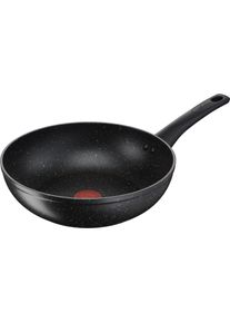Lagostina Wok, Einfaches Kochen, &Oslash; 28 cm, Pfanne + Kochtopf, Schwarz