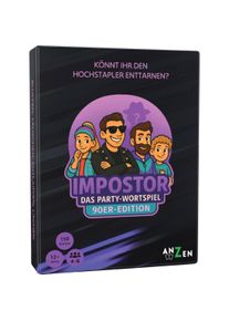 Anzen Spiele IMPOSTOR - Das Party-Wortspiel - 90er-Edition (Deutsch)