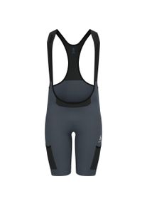 Odlo, Herren, Velohosen, Bib shorts ZEROWEIGHT CARGO (L), Grau, Schwarz
